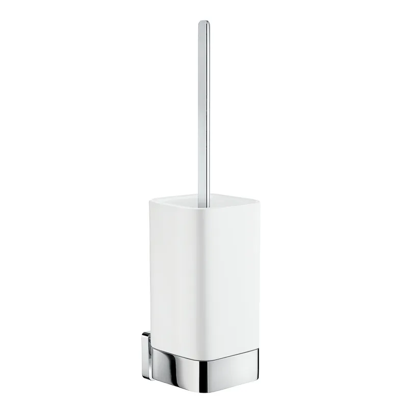 Betrouwbaar Ice Soft Cube - WC-štětka - porcelán, chrom (OK433P)