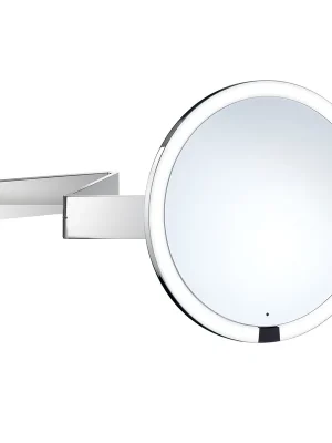Outline - kosmetické zrcátko s LED osvětlením, nástěnné, chrom (FK491EP) Direct Verzonden