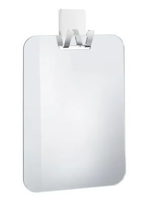 Outline Lite - plastové zrcátko se samolepícím háčkem, leštěná nerez ocel (FK620) Gratis Retour