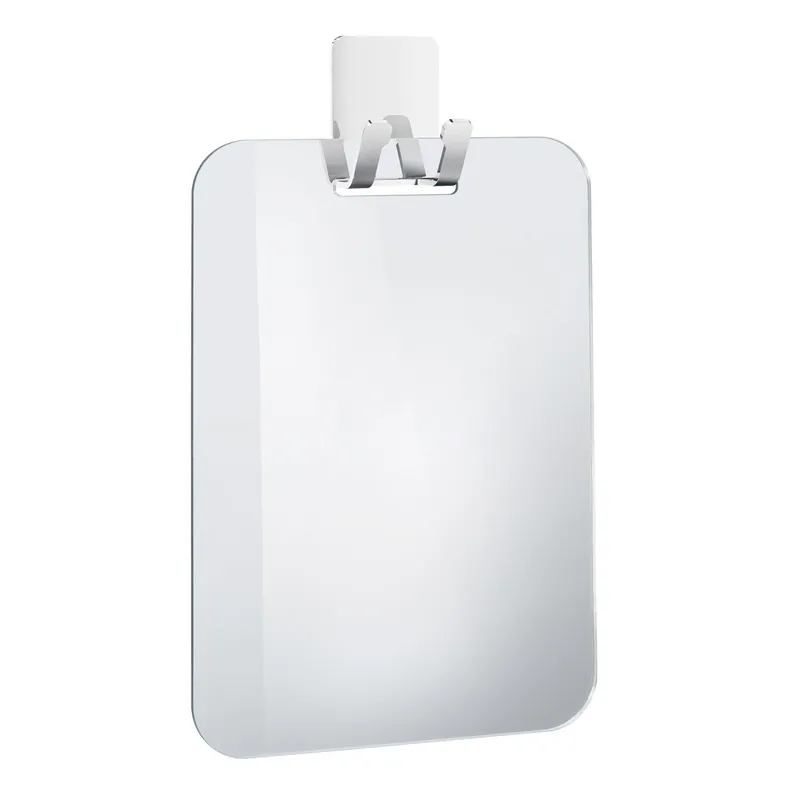 Outline Lite - plastové zrcátko se samolepícím háčkem, leštěná nerez ocel (FK620) Gratis Retour