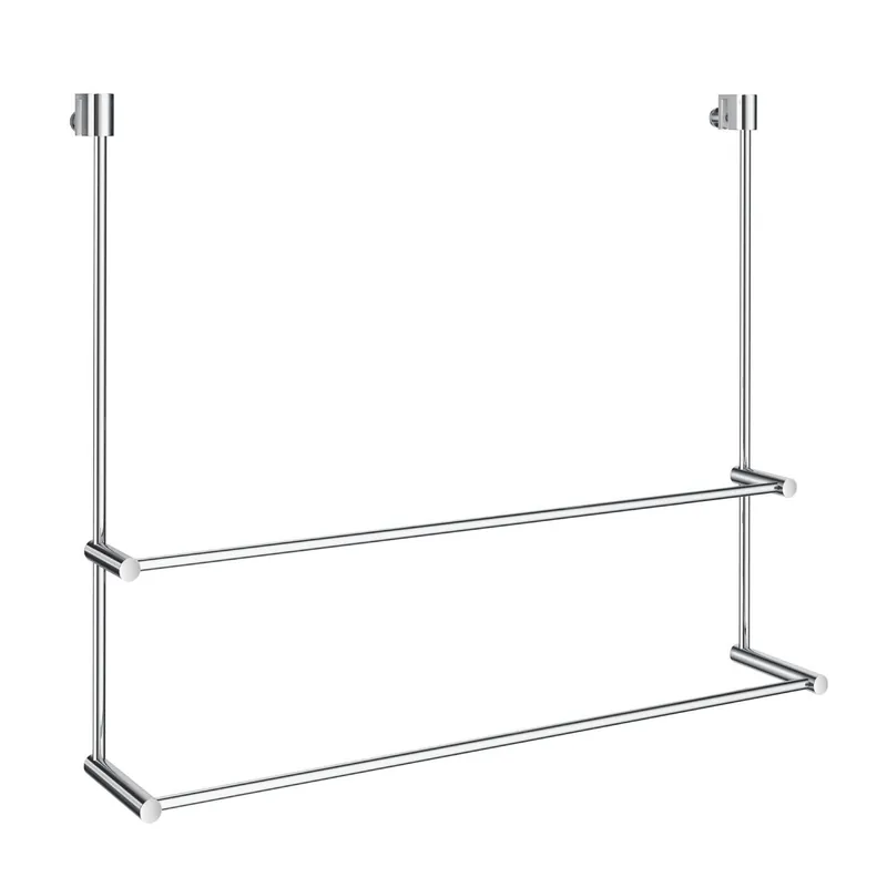 Direct Beschikbaar Sideline - závěsný držák na ručníky pro skleněný sprchový panel, chrom (DK3102)
