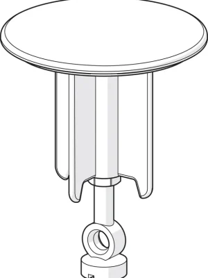 Voordeelprijs Zátka vypouštěcího ventilu, D 63 mm (59902021)