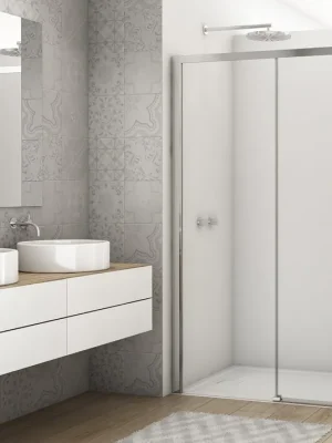 Hoge Kwaliteit D22S2B - jednodílné posuvné dveře 140 cm, levé, rám aluchrom, sklo screen (D22S2BL1405087)