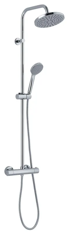 Hete Deal Kombinovaný sprchový komplet s termostatickou baterií, kulatá sprcha (SP558)
