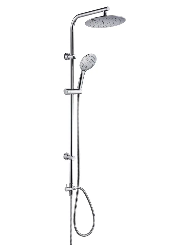 Sprchový komplet bez baterie, kulatá sprcha (SP563) Koop Vandaag