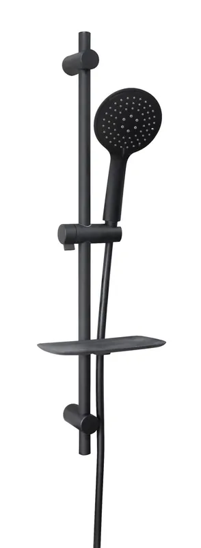 Sprchový komplet 75 cm kulatý, černá (SK528BK) Korting