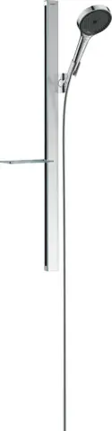 Rainfinity sprchová sada 130 3jet EcoSmart s tyčí 90 cm a poličkou na mýdlo (27672000) Betrouwbaar