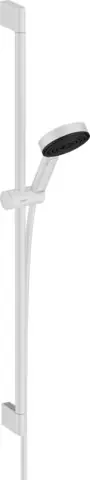 Shop Nu Pulsify Select S sprchová sada 105 3jet Relaxation EcoSmart se sprchovou tyčí 90 cm, matná bílá (24171700)
