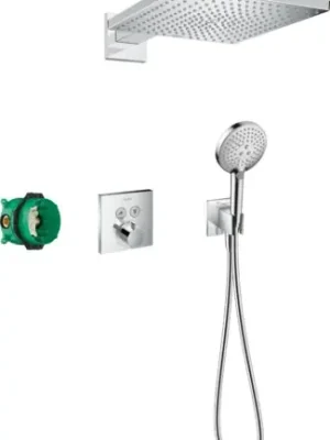 Rechtstreeks Van De Fabrikant Raindance E Sprchový systém 300 1jet s termostatem ShowerSelect Square (27952000)