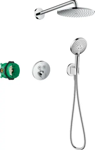 Raindance S sprchový systém 240 1 jet PowderRain s termostatem ShowerSelect S (27951000) Beperkte Voorraad