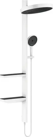 Lage Kosten Rainfinity Showerpipe 360 1jet s podomítkovou instalací, matná bílá (26842700)