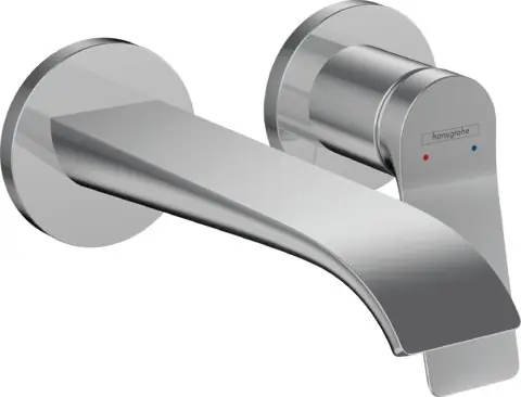Uitverkoop Vivenis - páková umyvadlová baterie pod omítku, pro montáž na stěnu s výtokem 19,2 cm (75050000)
