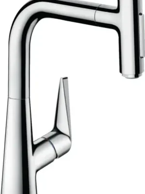 Merkproduct Talis Select M51 - kuchyňská páková baterie 220, vytahovatelná sprška, 2jet, sBox (73868000)
