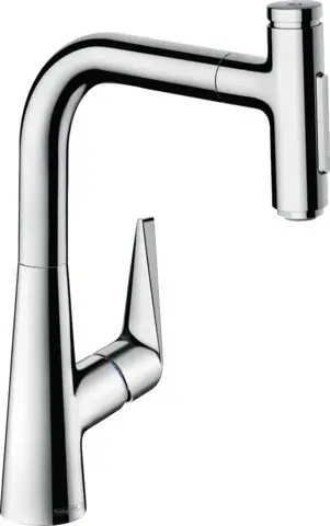 Merkproduct Talis Select M51 - kuchyňská páková baterie 220, vytahovatelná sprška, 2jet, sBox (73868000)