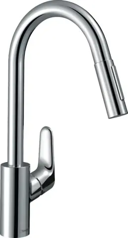 Premium Focus M41 - kuchyňská páková baterie 240, Eco, vytahovatelná sprška, 2jet (31833000)