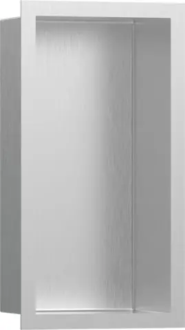 XtraStoris Individual - výklenek do stěny s designovým rámem 300/150/100, kartáčovaná nerez (56094800) Beperkte Voorraad