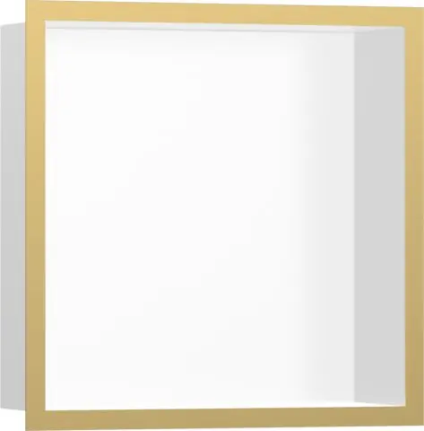 XtraStoris Individual - výklenek do stěny s designovým rámem 300/300/100, leštěný vzhled zlata (56099990) Seizoensaanbieding