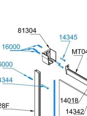Fabrieksprijs Náhradní díl k CAS2G - aluchrom (81304.10)