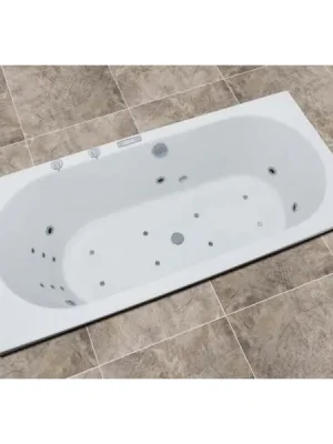 Laatste Kans Masážní systém HYDRO + MAGIC s PROFI FLAT ovládáním, s automatickým Proplachem, chrom (VN4)