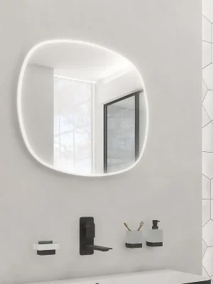 Superprijs Oválné LED zrcadlo prům. 70 cm (ZP 27001R)