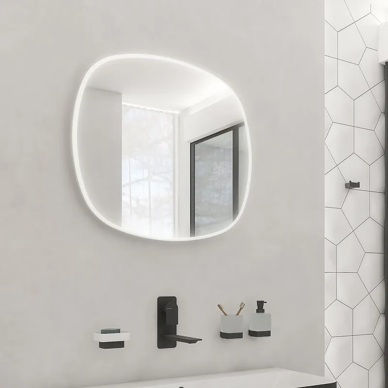 Superprijs Oválné LED zrcadlo prům. 70 cm (ZP 27001R)