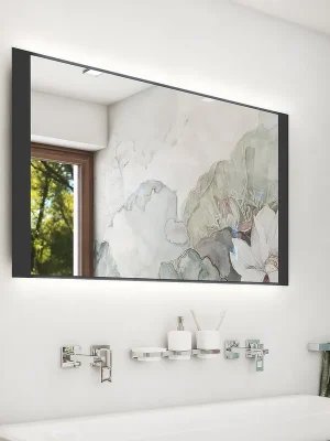Černé LED zrcadlo 800x600 (ZPC 41003-90) Korting
