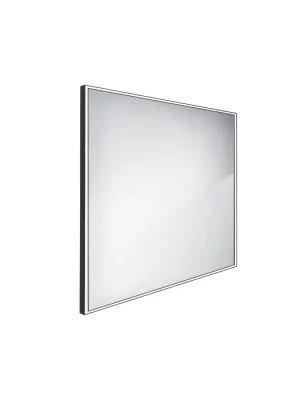 Černé LED zrcadlo 60x60 cm (ZPC 13066-90) Must-Have