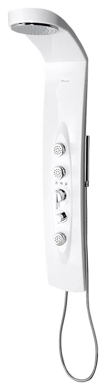 Voordeelprijs MOLA sprchový termostatický panel 21x130 cm, rohový, pro rozteč 100 mm (80372)