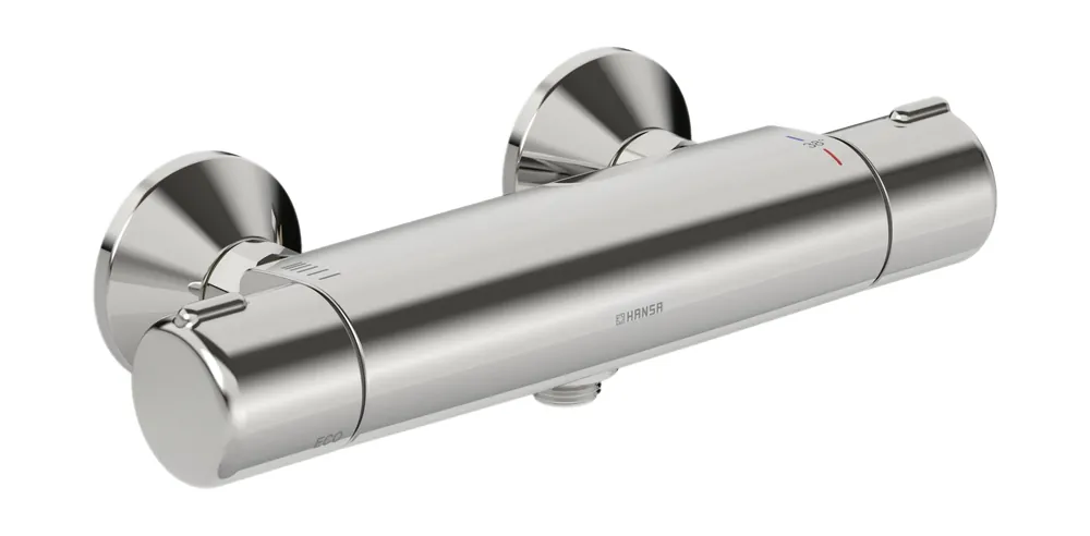 Hansamicra eco - nástěnná termostatická sprchová baterie, průtok 4.98 l/min (581501710006) Akce