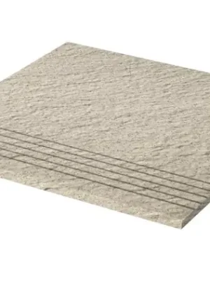 Uitverkoop Taurus Granit (61 SR7 Tunis) - schodovka exteriérová 30x30 tmavě béžová, tl. 8 mm (TCV34061)