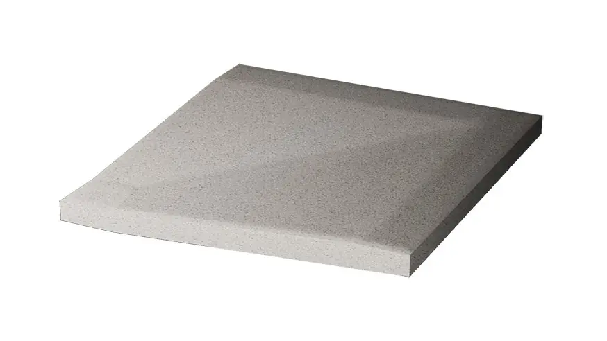 Tijdelijk Beschikbaar Taurus Granit (76 Nordic) - bezbariérová tvarovka rohová 10x10 šedá (TTR11076)