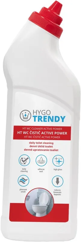 Tijdelijk Beschikbaar WC čistič Active Power Hygotrendy, 750 ml - tekutý čistič WC a sanitárního vybavení (21G.HT3W07506)