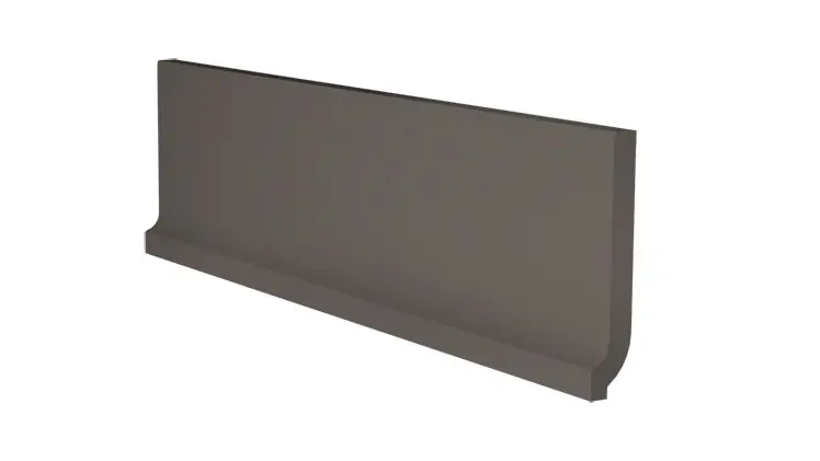 Direct Beschikbaar Taurus Color (07 Dark Grey) - sokl s požlábkem 8x30 tmavě šedá, tl. 8 mm (TSPKF007)