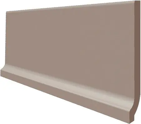 Taurus Color (25 Tobacco) - sokl s požlábkem 8x20 hnědošedá, tl. 8 mm (TSPF6025) Snelle Levering