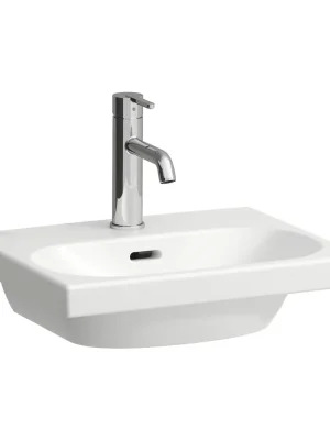 Dagaanbieding Lua - umývátko do nábytku 45x35, otvor pro baterii, s přepadem (H8150814001041)