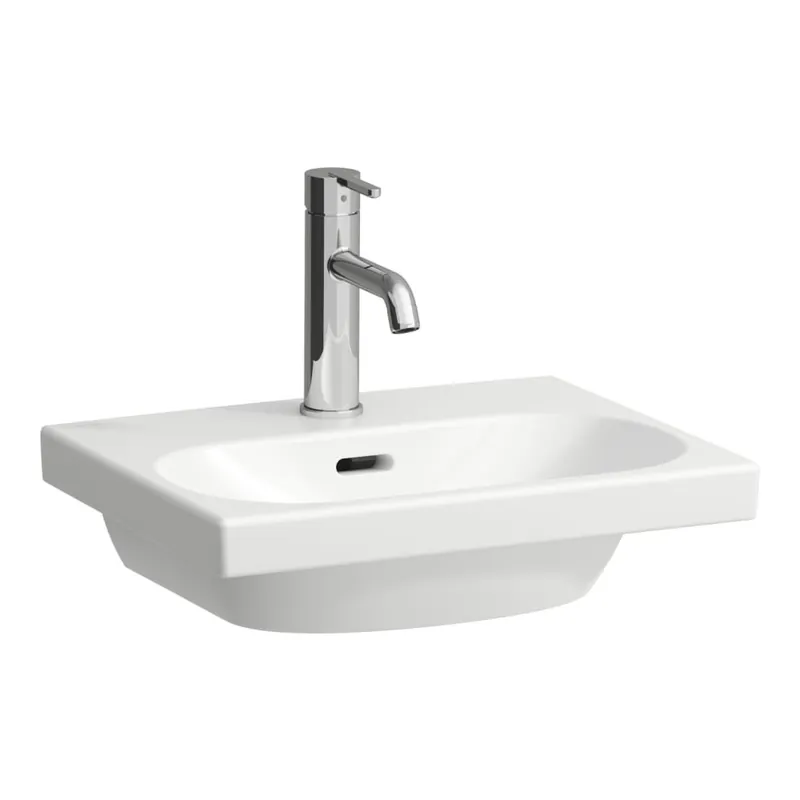Dagaanbieding Lua - umývátko do nábytku 45x35, otvor pro baterii, s přepadem (H8150814001041)