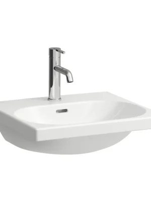 Snelle Levering Lua - umyvadlo do nábytku 50x46, otvor pro baterii, s přepadem, broušená hrana (H8160810001041)