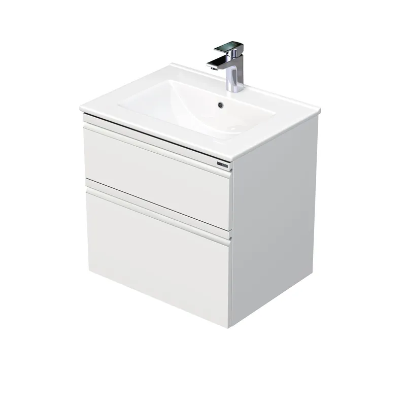 Brave - spodní skříňka pod umyvadlo 60 cm, 2 zásuvky, závěsná (BR 60 2Z) Korting