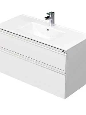 Brave - spodní skříňka pod umyvadlo 100 cm, 2 zásuvky, závěsná (BR 100 2Z) Veilige Betaling