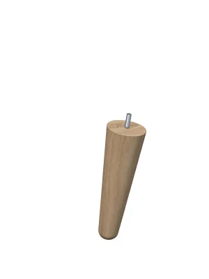 Speciale Akce Dřevěná noha 15 cm, buk, 1 kus (BUKNOHA15)
