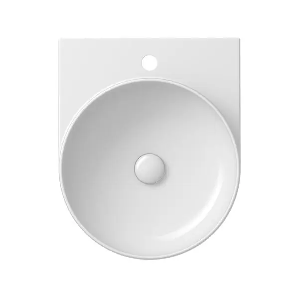 Dagaanbieding Umyvadlo Yard 40, s otvorem pro baterii, bez přepadu, bílá (XJX01240002)