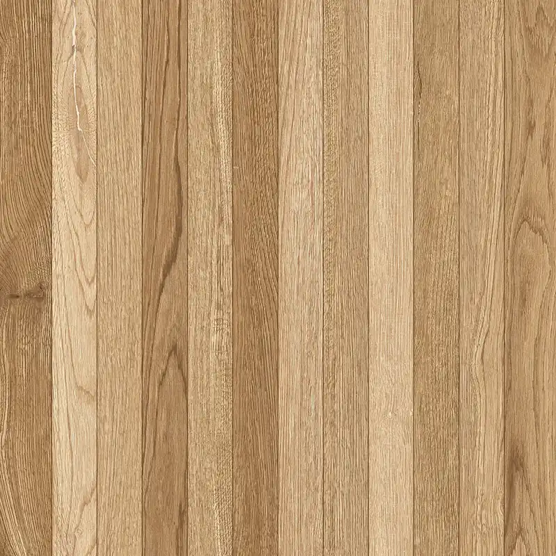 Beperkt Aanbod Nordic Wood Bacchetta Blonde 20 mm Rett. - dlaždice rektifikovaná 60x60 hnědá, 2 cm (NDW346R)
