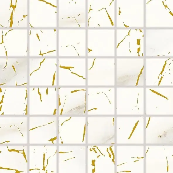 Cava - obkládačka mozaika 5x5 zlatá matná, tl.8 mm (WDM05731) Actieprijs