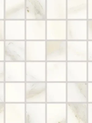 Veilige Betaling Cava - obkládačka mozaika 5x5 bílá matná, tl.8 mm (WDM05730)