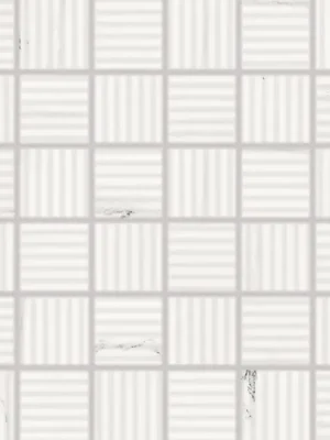 Vein - obkládačka mozaika 5x5 bílá lesklá, tl. 8 mm (WDR05133) Voordeelprijs