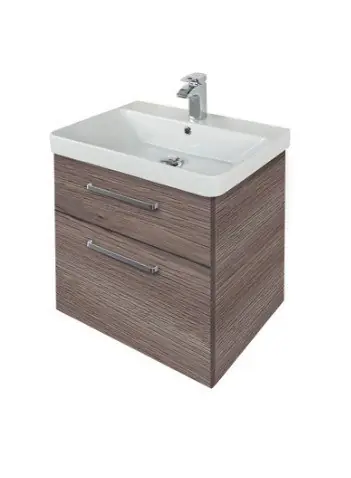 Finale Uitverkoop Vltavín - spodní skříňka pod umyvadlo Tulux 60 cm, 2 zásuvky, závěsná (VTT60ZZxy)