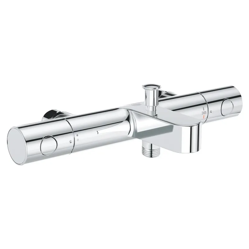 Grohtherm 800 Cosmopolitan - termostatická vanová nástěnná baterie, bez přípojek (34770000) Veilige Betaling