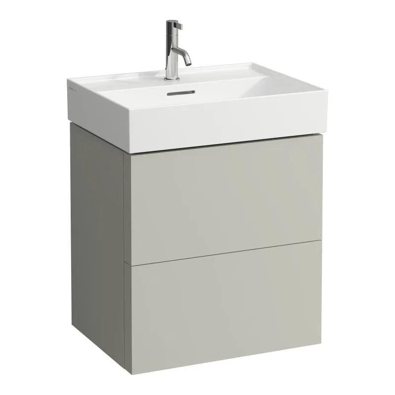 Snelle Levering Kartell by Laufen - skříňka 58x45 pod umyvadlo H810333, H810338, H810339, H813332, H813333, oblázkově šedá (H4075690336411)