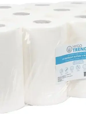 Laatste Kans Papírový ručník Hygotrendy, v roli midi 70, 2 vrstvy, bílý, 1 x 12 rolí (331.HT217012)
