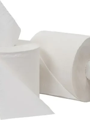 Toaletní papír jumbo 20 cm Hygotrendy, středovým odvíjení, 2 vrstvy, bílý, 1 x 6 rolí (341.HT212020) Dagaanbieding